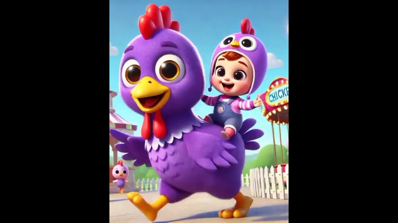 cartoon hen