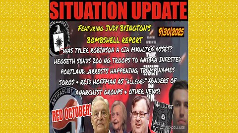 SITUATION UPDATE 9/26/25 - Arrests Happening, Hegseth Sends 200 Ng Troops To Antifa Infested Portland