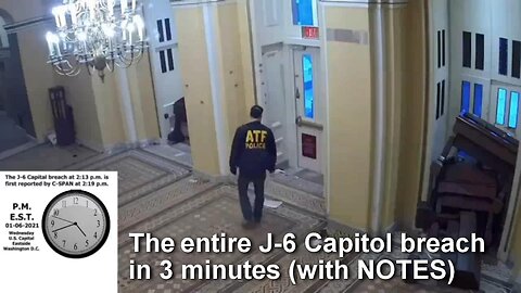 The entire J-6 Capitol breach in 3 minutes (with NOTES) - January 12, 2026