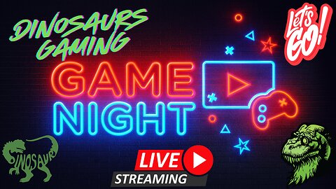 Come watch the Old Man play and die like a Bot. Dino Bot.