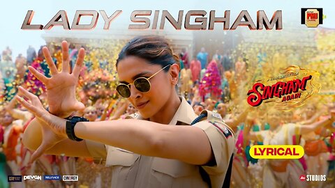 Lady Singham Lyrical Video |Singham Again|Ajay,Akshay,Ranveer,Kareena,Deepika,Tiger,Ravi,Kumaar