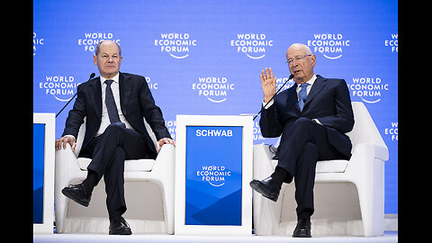 Olaf Scholz hält Rede beim WEF in Davos