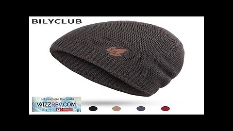 2024 New winter knit hats men's and women's outdoor warm thickening plus Review