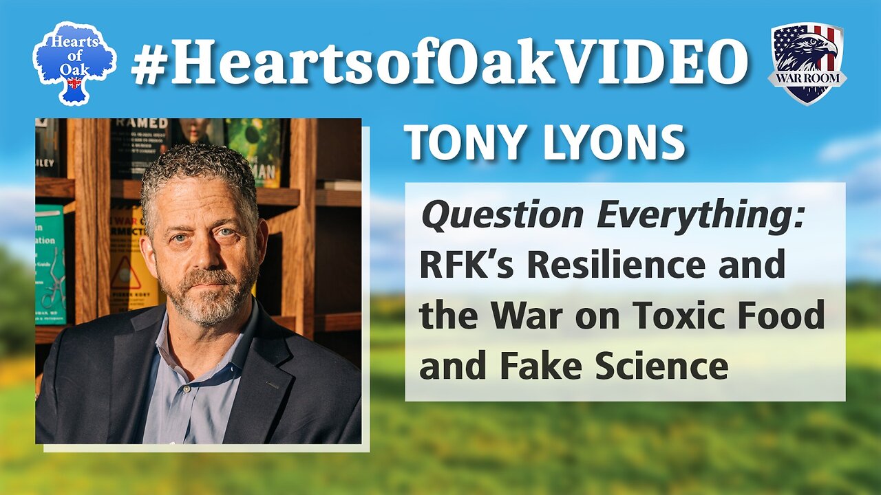 Tony Lyons. Question Everything: RFKs Resilience and the War on Toxic Food and Fake Science