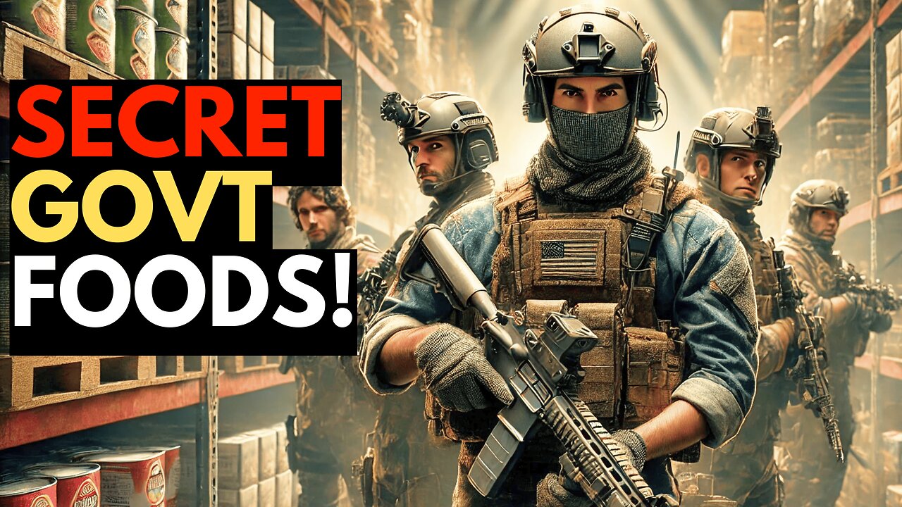 20 FOODS the Government SECRETLY Stockpiles (And You Should Too)!