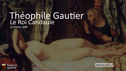 Le roi #Candaule (Théophile Gautier)