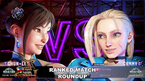 Kuya Kalbo SF6 Ranked Roundup. Chun Li Master Rank [Hori Fight Stick]