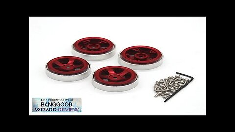 Upgraded Metal Wheel Rims Star Shape for FMS 1/18 FJ Crusier KATANA Review