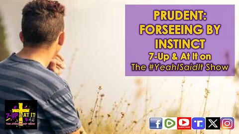 WORD OF THE DAY: PROVERBS 12:23 - PRUDENT: FORSEEING BY INSTINCT