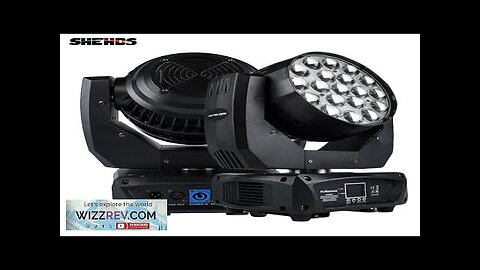 Good Price for 2Pcs Beam+Wash 19x15W RGBW Zoom Lighting DMX Control Review