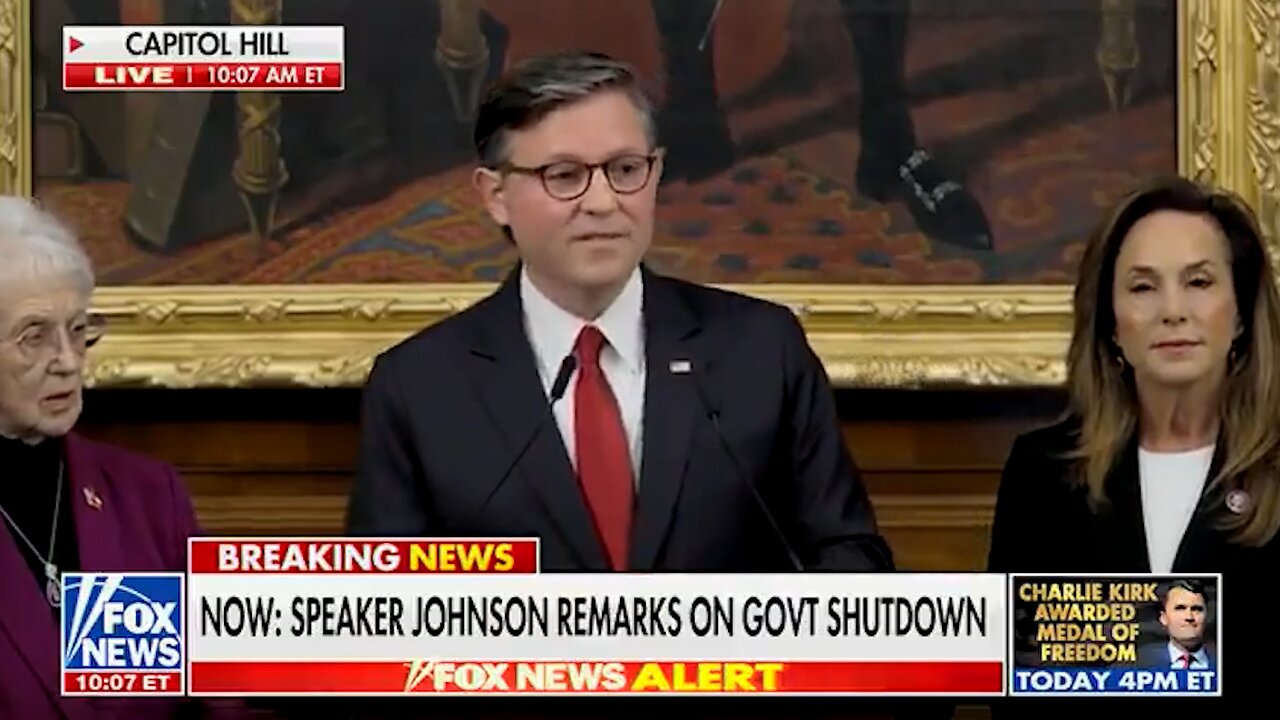 Mike Johnson Lists What Democrats Want In CR Bill