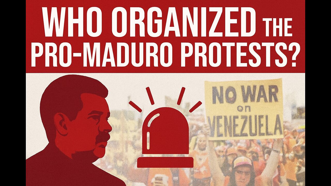The Network Behind the Pro‑Maduro Protests: Exposed