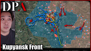 [ Kupyansk Encirclement ] PUTIN TAUNTS: 1000s of troops stranded; Ukr counter to break encirclement