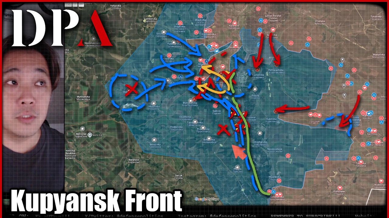 [ Kupyansk Encirclement ] PUTIN TAUNTS: 1000s of troops stranded; Ukr counter to break encirclement