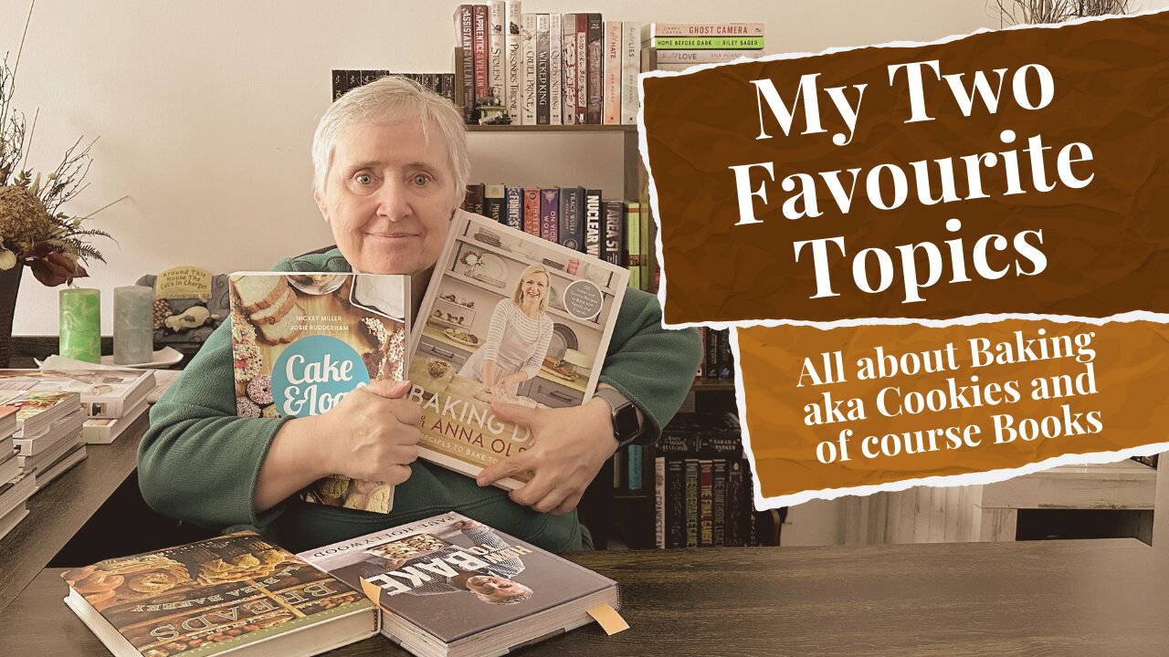 Let's talk about FOOD ... well cook and baking books. SHOULD BE FUN AND YUMMY!!