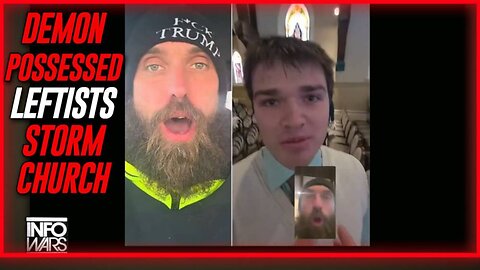 VIDEO: Demon Possessed Leftists Storm Church After Don Lemon Falsely Accuses Church Of Working With ICE