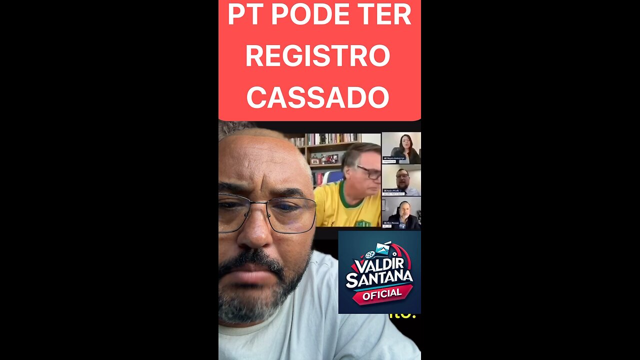 PT pode ter registro cassado diz Bolsonaro #pt #ptteraregistrocassado #Bolsonaro #comentarist