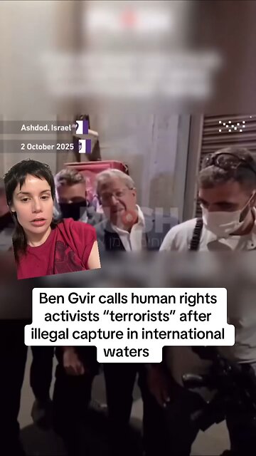 Ben-Gvir calls Activists “Terrorists”