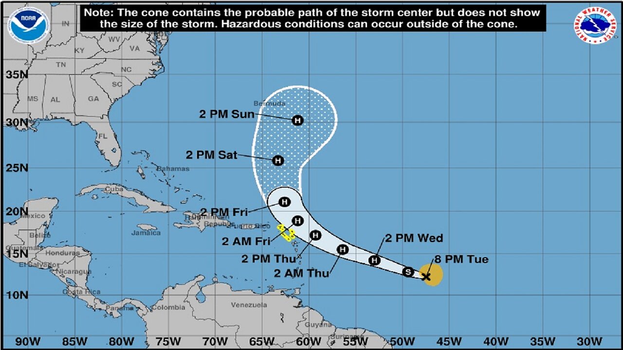 Tropical Storm Jerry Takes A Swipe At The Northern Caribbean - Draconid Meteor Shower Fireballs