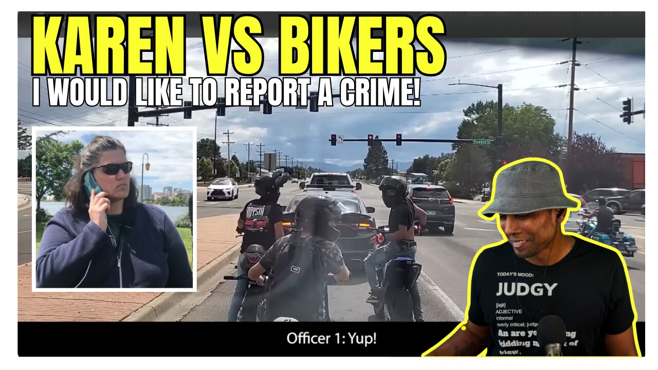 KARENS & COPS versus BIKERS