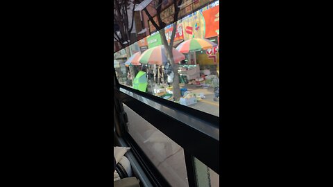 inside of public bus in korea