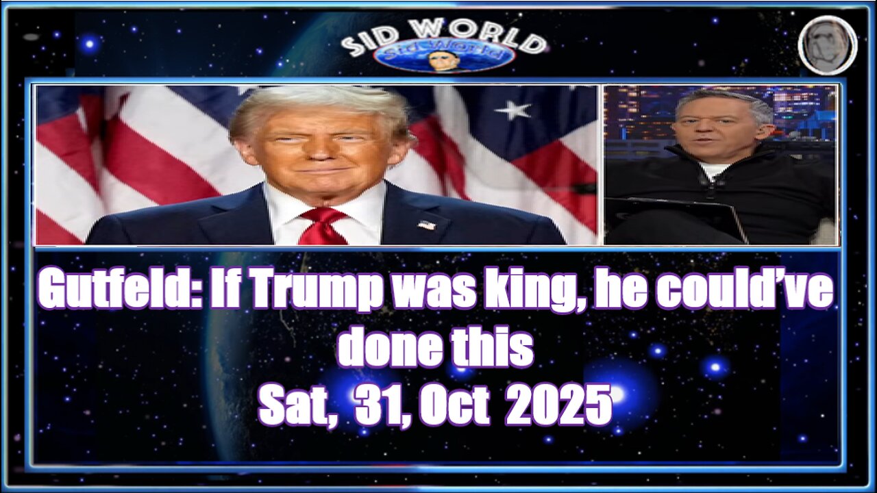 Gutfeld If Trump was king, he could’ve done this