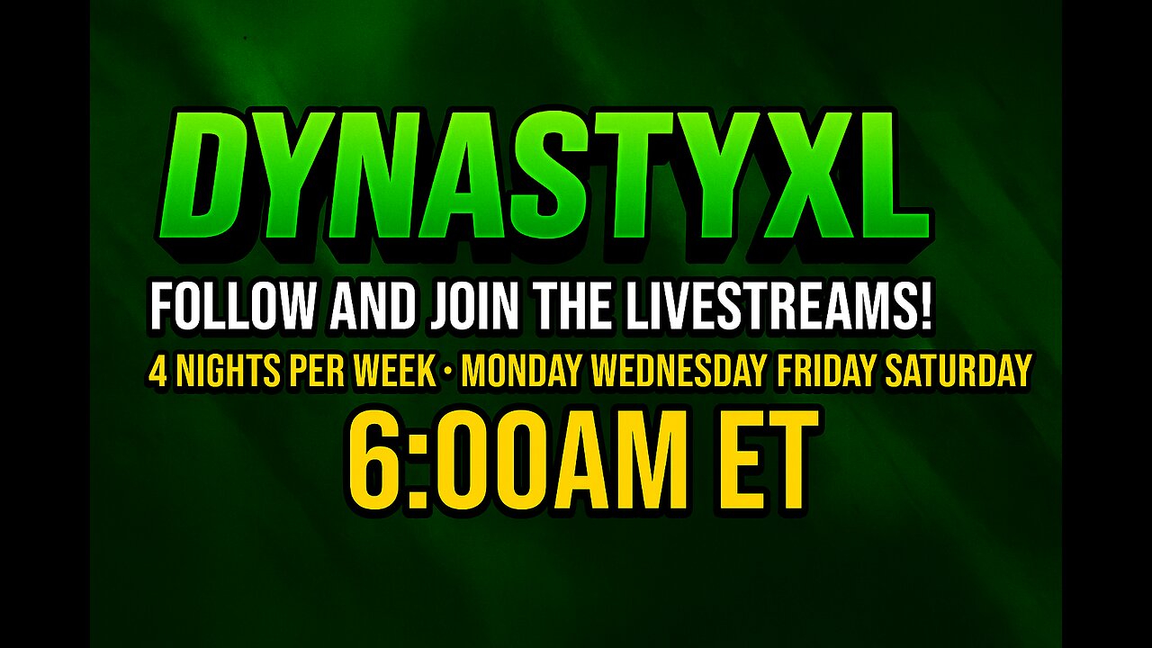 Thanks for a great stream fam enjoy these previously recorded streams until tonight <3