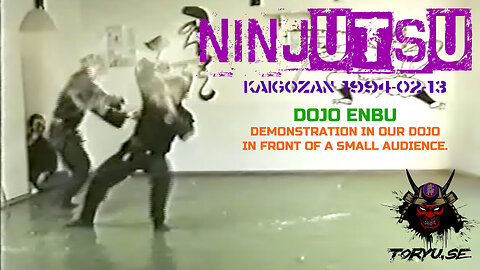 NINJUTSU ENBU - Demonstration at KAIGOZAN DOJO 1994