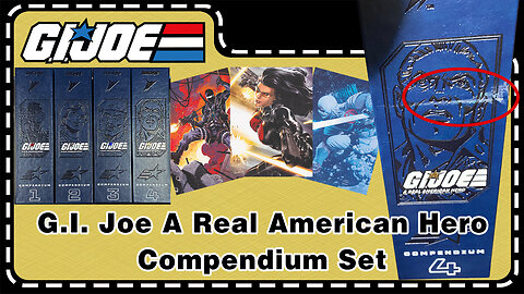 G.I. Joe: A Real American Hero Compendium Set - Skybound Comics Kickstarter Bundle