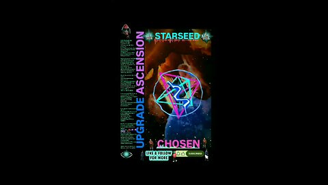 ▪︎STARSEED AND CHOSEN/UPGRADE ASCENSION▪︎