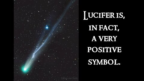 Lucifer is a Positive Symbol: *2 Peter 1:19* Morning Star/Venus rising in our hearts!