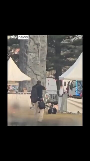 One Bondi Beach Gunmen Shooting Blanks