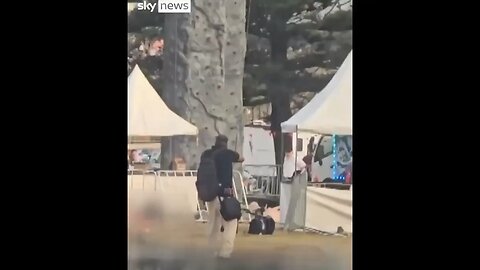 One Bondi Beach Gunmen Shooting Blanks