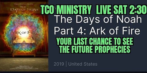 THE DAYS OF NOAH PART 4