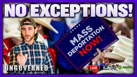 DEPORT EVERY SINGLE ILLEGAL ALIEN | UNGOVERNED 12.8.25 10AM