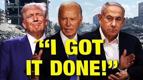 OUTRAGEOUS! Biden Tries Taking Credit For Trump’s Peace Deal!