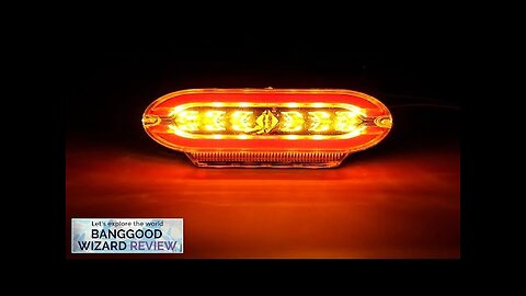 29LED 24V Flash Side Marker Light Signal Lamp Indicator For Truck Trailers Review