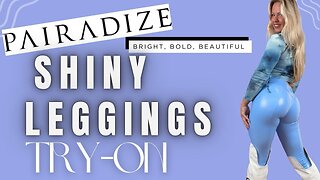 Shiny Pairadize Leggings | Try-On Haul