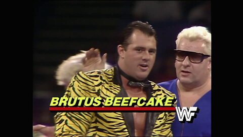 Brutus beefcake, Greg valentine & Moondog spot vs. British bulldogs & jyd