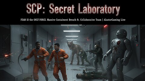FACILITY CONTAINMENT BREACH: SCP Secret Lab Chaos Massive Collab Stream | AlastorGaming