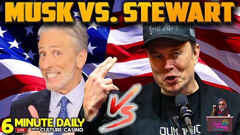 Elon Musk VS Jon Stewart - It May Happen on the Daily Show - 6 Minute Daily - February 27th