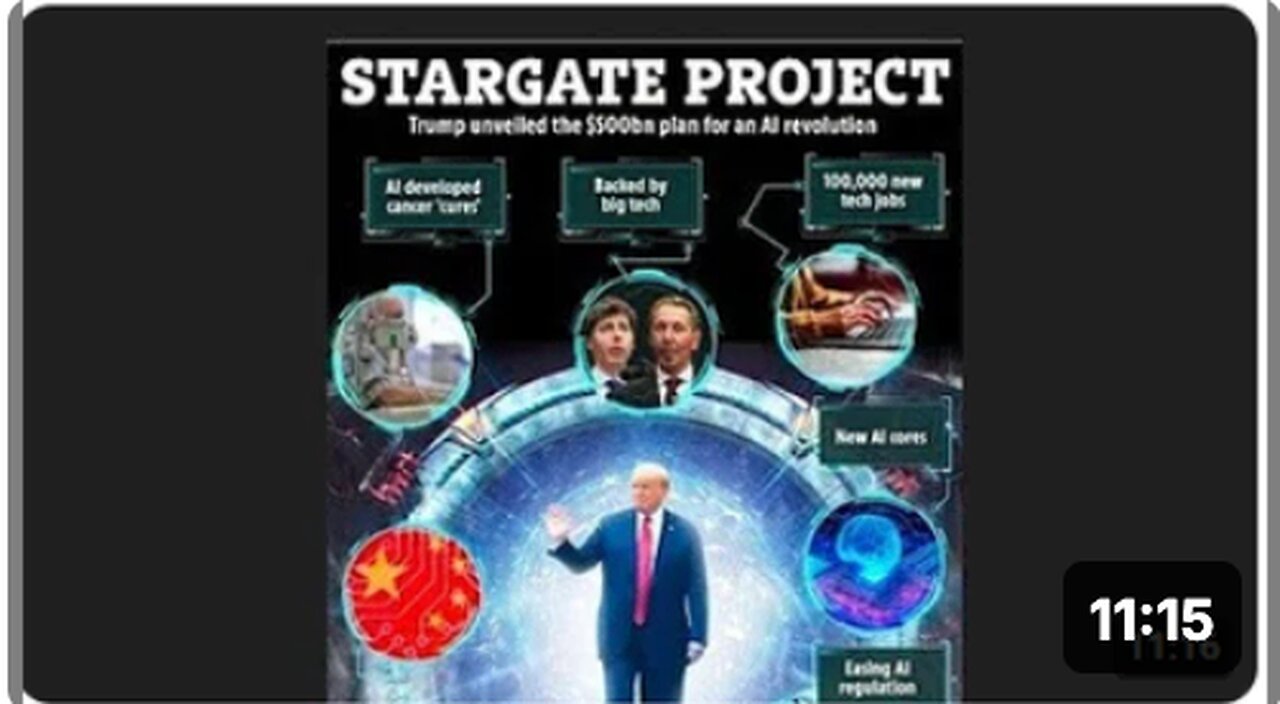 Trump Created WARP Speed ~ Now StarGate Project ~ What Is He Doing?