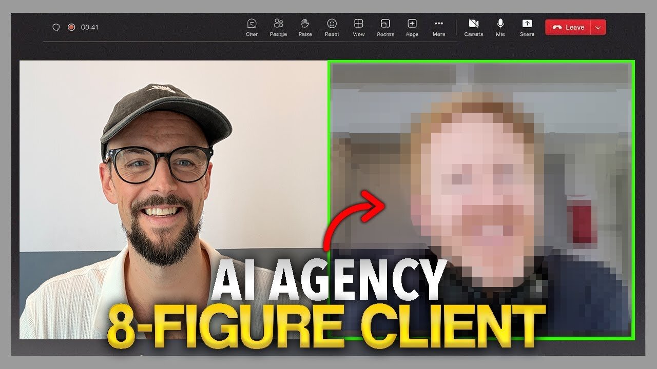How This AI Agency Closed an 8-Figure Client in 87 days