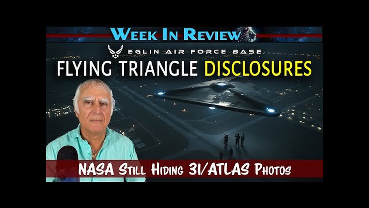 NASA Hiding 3I/Atlas Photos and Eglin AFB Flying Triangle Disclosures