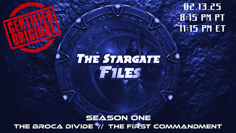 The Stargate Files #03 - The Broca Divide / The First Commandment