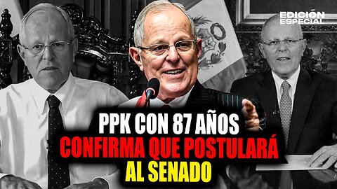 #EnVivo Pedro Pablo Kuczynski confirma que postulará al Senado por la Alianza Fuerza y Libertad