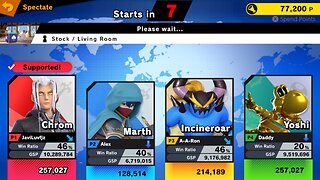 SSBU Online Spectator Mode with Special Characters Quickie 10/15/25 (with mostly Halloween Chars)