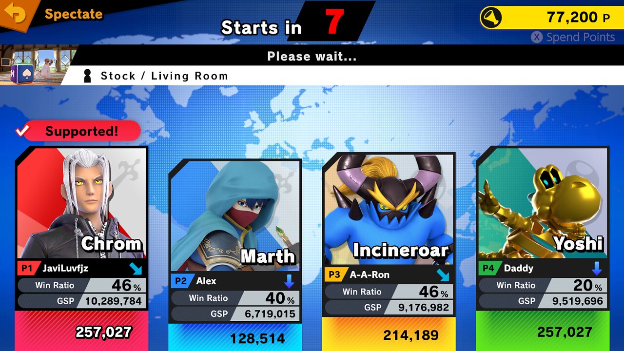 SSBU Online Spectator Mode with Special Characters Quickie 10/15/25 (with mostly Halloween Chars)