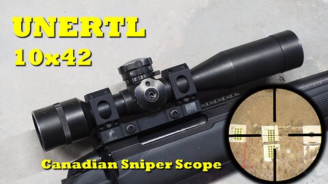 Unertl 10x Canadian Sniper Scope 'C3' - War Proven