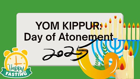 YOM KIPPUR: Day of Atonement 2025